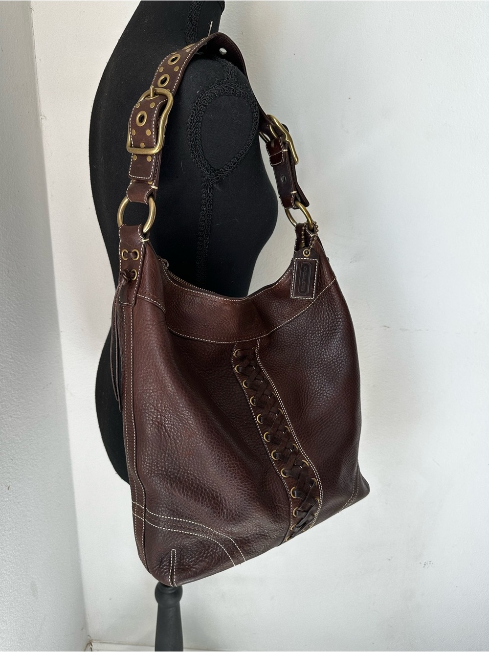 Coach Brown Chelsea with lace up - Picture 5 of 12